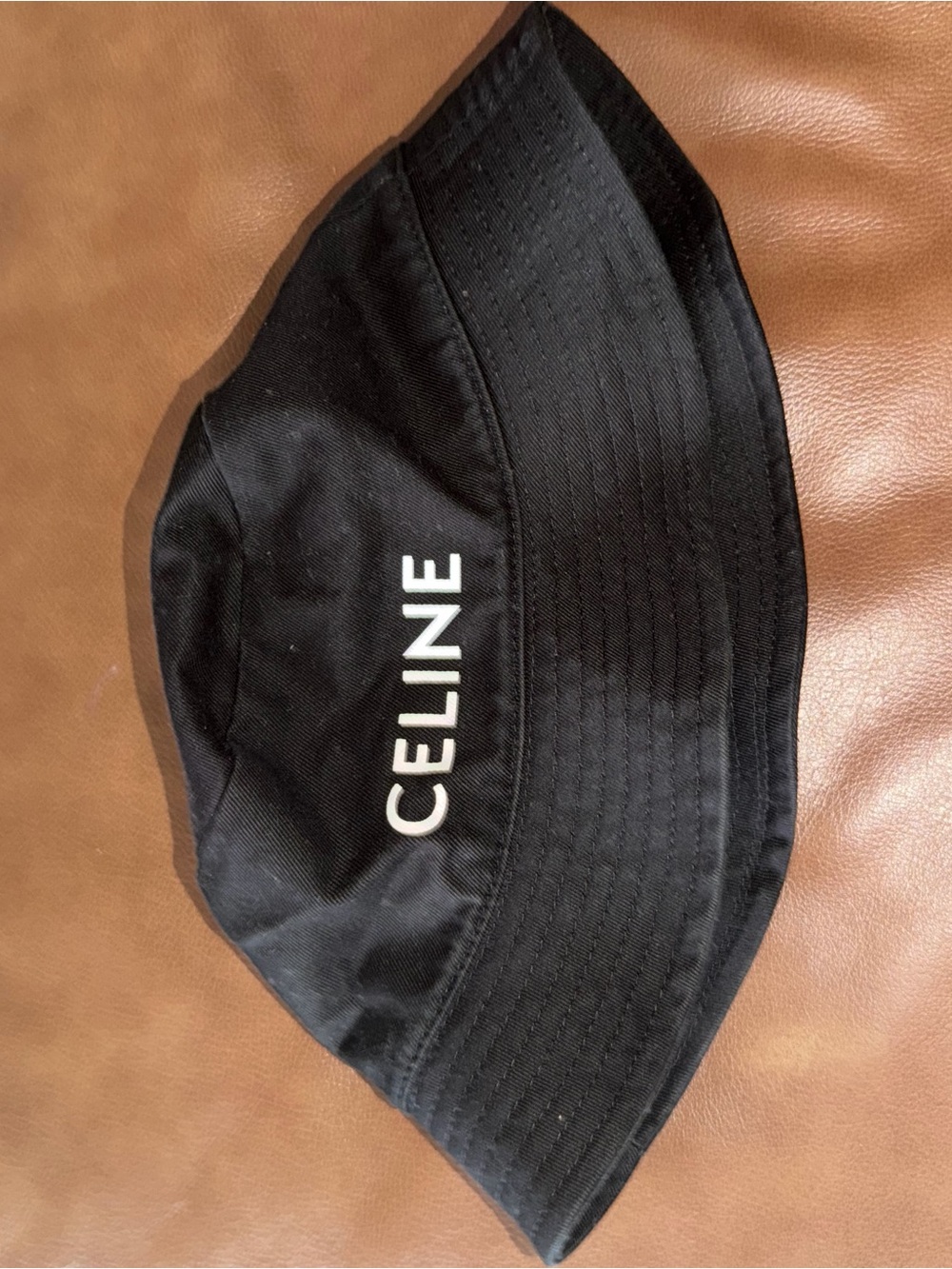 Celine Black Men's Bucket Hat